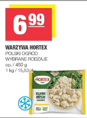 Warzywa Hortex polski ogród wybrane rodzaje promocja w SPAR