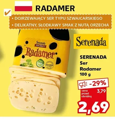 Ser Radamer promocja w Kaufland