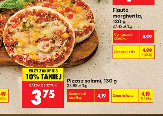 Pizza z salami promocja w Biedronka
