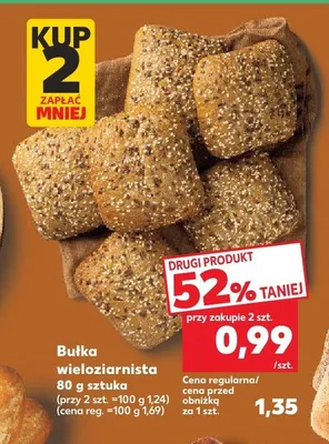 Bułka wieloziarnista promocja w Kaufland