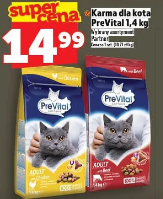 Karma dla kota PreVital promocja w TOPAZ