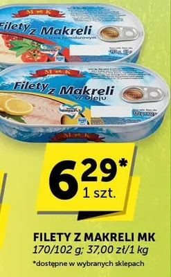 Filety z makreli MK promocja w Euro Sklep