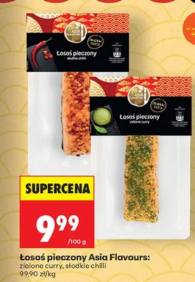 Łosoś pieczony Asia Flavours zielone curry promocja w Biedronka