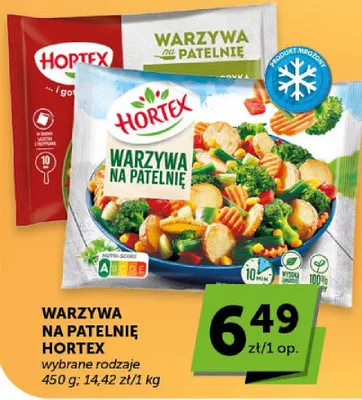 Warzywa na patelnię Hortex promocja w Groszek