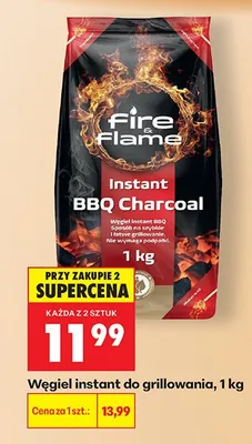 Węgiel instant do grillowania promocja w Biedronka