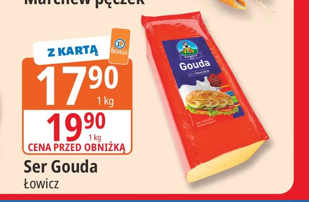 Ser Gouda Łowicz promocja w Leclerc