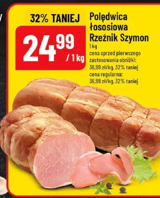 Polędwica łososiowa Rzeźnik Szymon promocja w POLOmarket