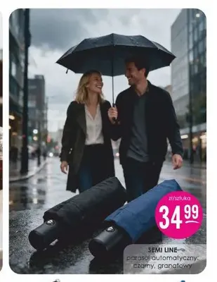 Parasol automatyczny Semi Line promocja w Drogerie Jasmin