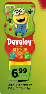 Ketchup Develey promocja w Groszek