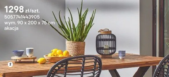 Stół Moala promocja w Castorama