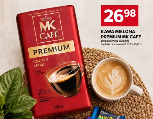 Kawa mielona Premium MK Cafe promocja w Stokrotka