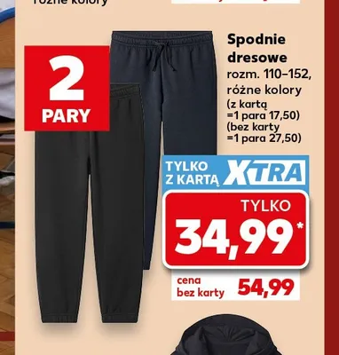 Spodnie dresowe dziecięce 2-pak promocja w Kaufland