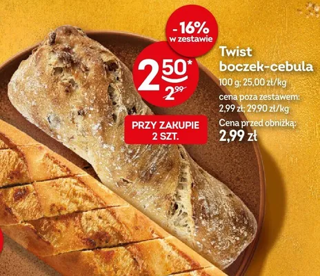 Twist boczek-cebula promocja w Żabka