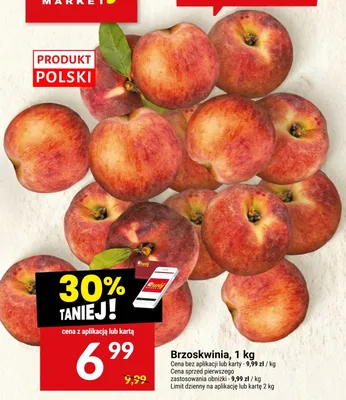 Brzoskwinia polska promocja w Twój Market