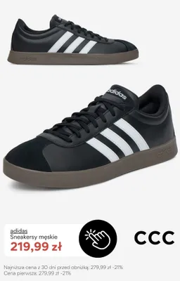 Sneakersy męskie Adidas promocja w CCC