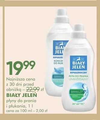 Koncentrat do płukania Biały Jeleń promocja w Super-Pharm