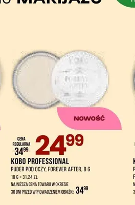 Puder pod oczy Kobo Professional Forever After promocja w Drogerie Natura