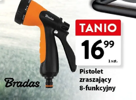 Pistolet zraszający 8-funkcyjny promocja w Intermarche