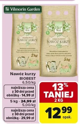 Nawóz kurzy Biobest promocja w Carrefour