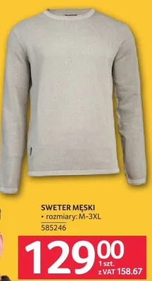 Sweter męski promocja w Selgros