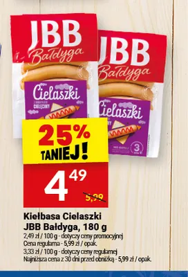 Kiełbasa Cielaszki promocja w Twój Market