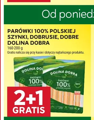 Parówki Dobrusie Dolina Dobra promocja w Stokrotka