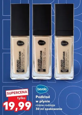 Podkład w płynie bevola promocja w Kaufland
