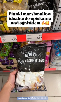Pianki BBQ Marshmallows promocja w Aldi