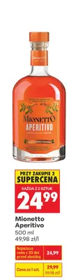 Aperitif Mionetto Aperitivo promocja w Biedronka