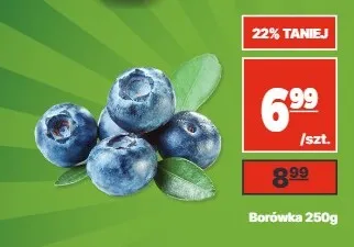 Borówka promocja w API Market
