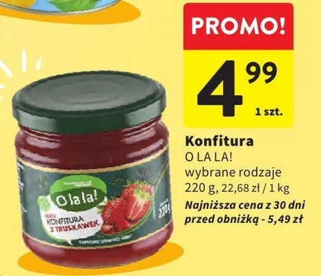 Konfitura promocja w Intermarche
