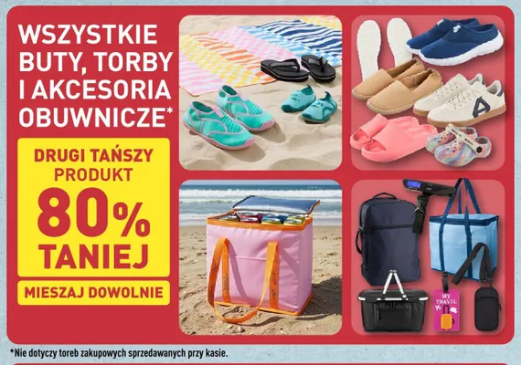 Buty, torby i akcesoria obuwnicze promocja w Aldi