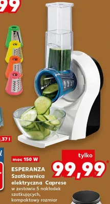 Szatkownica elektryczna Caprese promocja w Kaufland