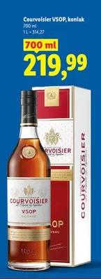 Koniak Courvoisier VSOP promocja w Lidl