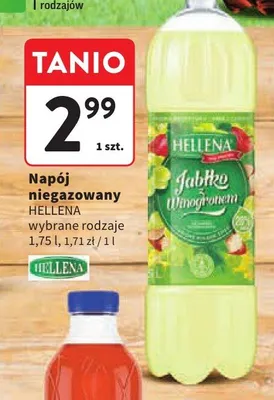 Napój niegazowany Hellena promocja w Intermarche