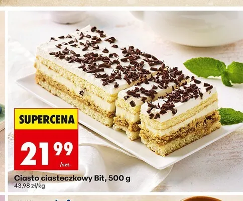 Ciasto ciasteczkowy Bit promocja w Biedronka