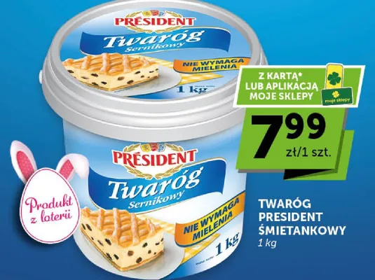 Twaróg sernikowy promocja w Groszek