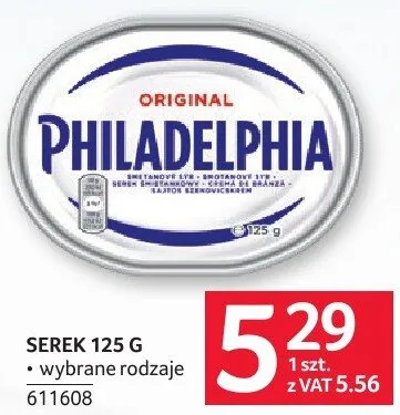 Serek Philadelphia Original 611608 promocja w Selgros