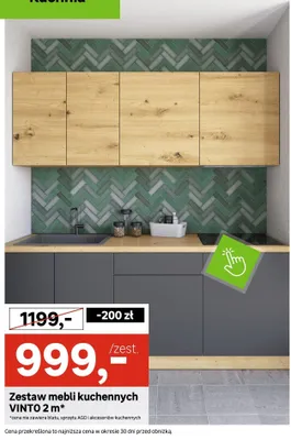 Zestaw mebli kuchennych 2m promocja w Leroy Merlin