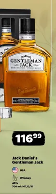 Whiskey Jack Daniel's Gentleman Jack USA 40% promocja w Netto