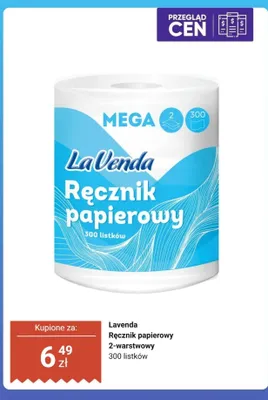 Ręcznik papierowy Auchan promocja w Dino
