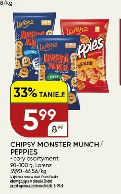 Chipsy Monster Munch Original promocja w Chata Polska