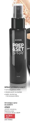 Spray utrwalający do makijażu Prep & Set promocja w AVON