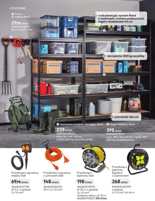 Nadstawka metalowa do regału Rand promocja w Castorama