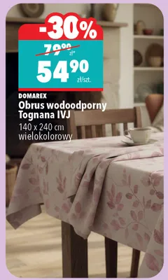 Obrus wodoodporny Tognana IVJ 140 x 240 cm wielokolorowy promocja w Biedronka Home