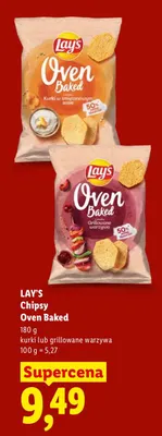 Chipsy Oven Baked kurki lub grillowane warzywa promocja w Lidl
