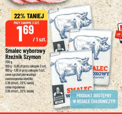 Smalec wyborowy Rzeźnik Szymon promocja w POLOmarket