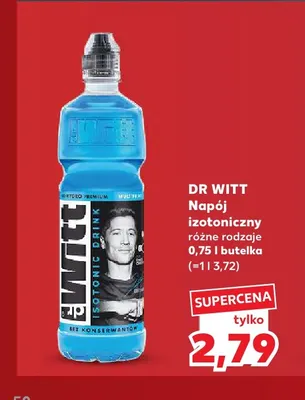 Napój izotoniczny Dr Witt promocja w Kaufland