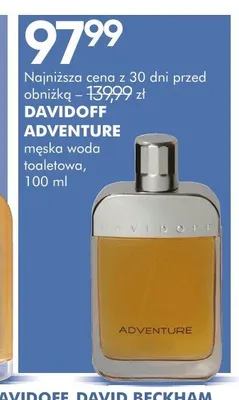 Męska woda toaletowa DAVIDOFF ADVENTURE promocja w Super-Pharm