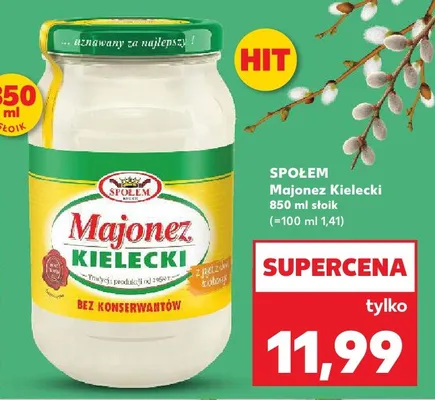 Majonez kielecki promocja w Kaufland
